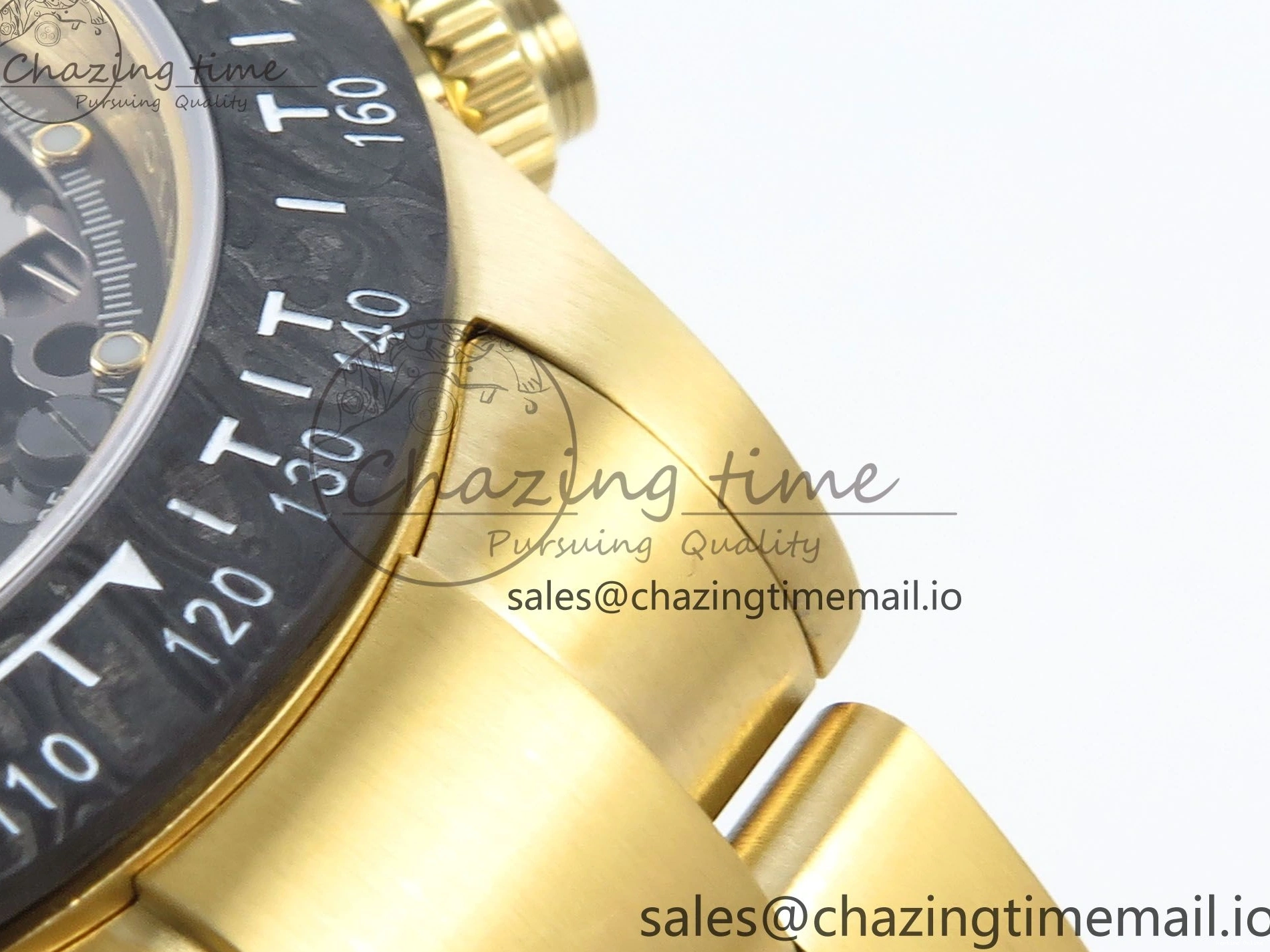 0409 Daytona Artisans Skeleton YG ADGF Best Edition Skeleton Dial on YG Oyster Bracelet SA FlexibleFit 754